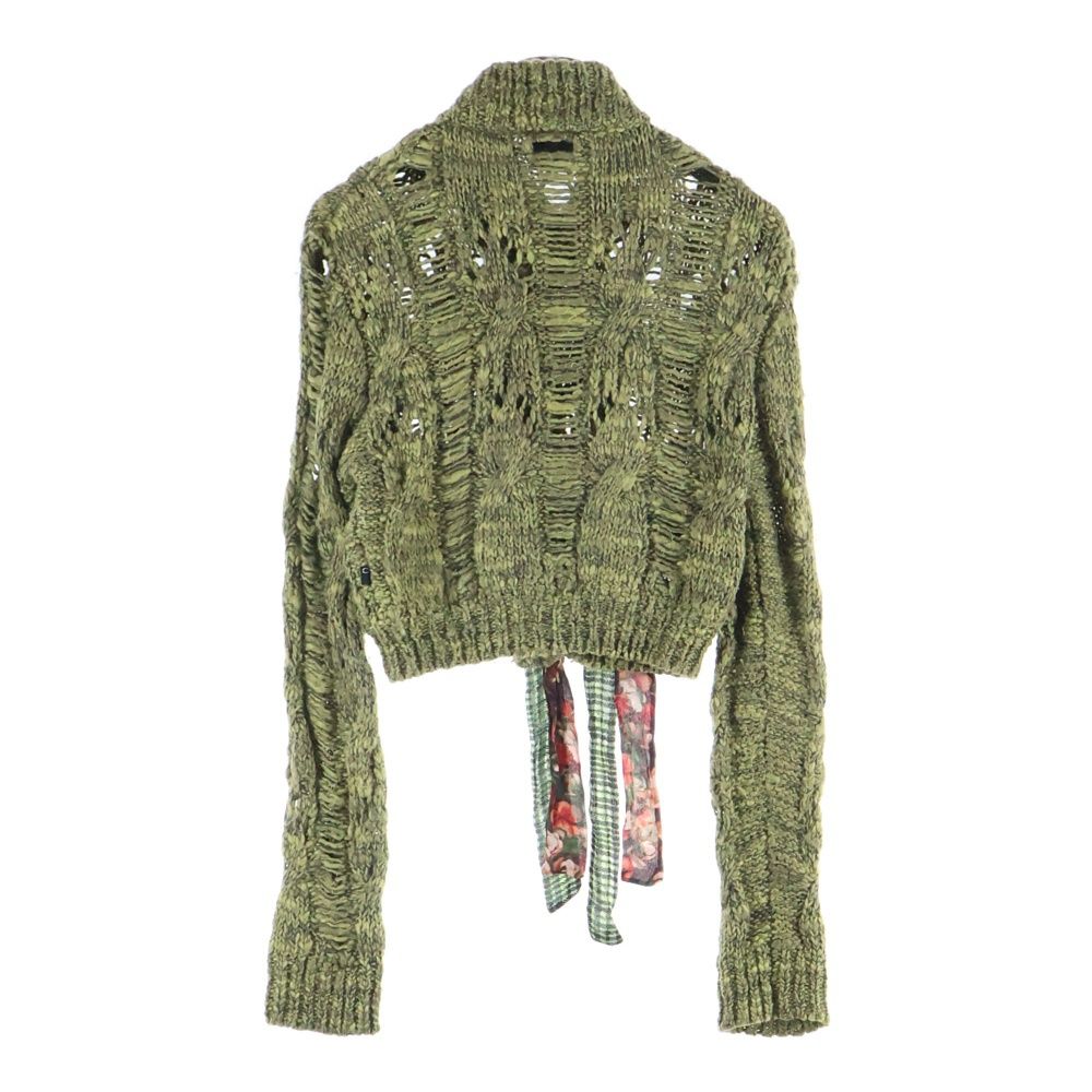 Justcavalli (ジャストカヴァリ) スカーフ付き ハイネックローゲージ