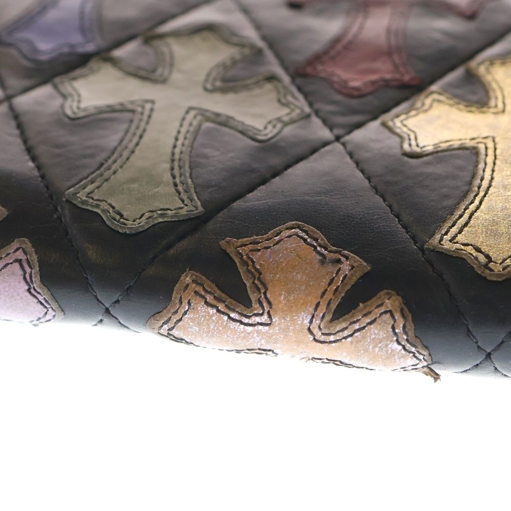 CHROME HEARTS (クロムハーツ) REC F ZIP QUILTED マルチパッチ