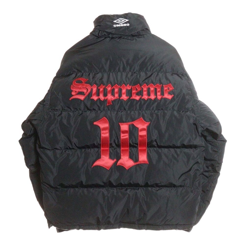 SUPREME シュプリーム 25 AW × Umbro Down Puffer Jacket アンブロ ダウン パファージャケット ブラック
