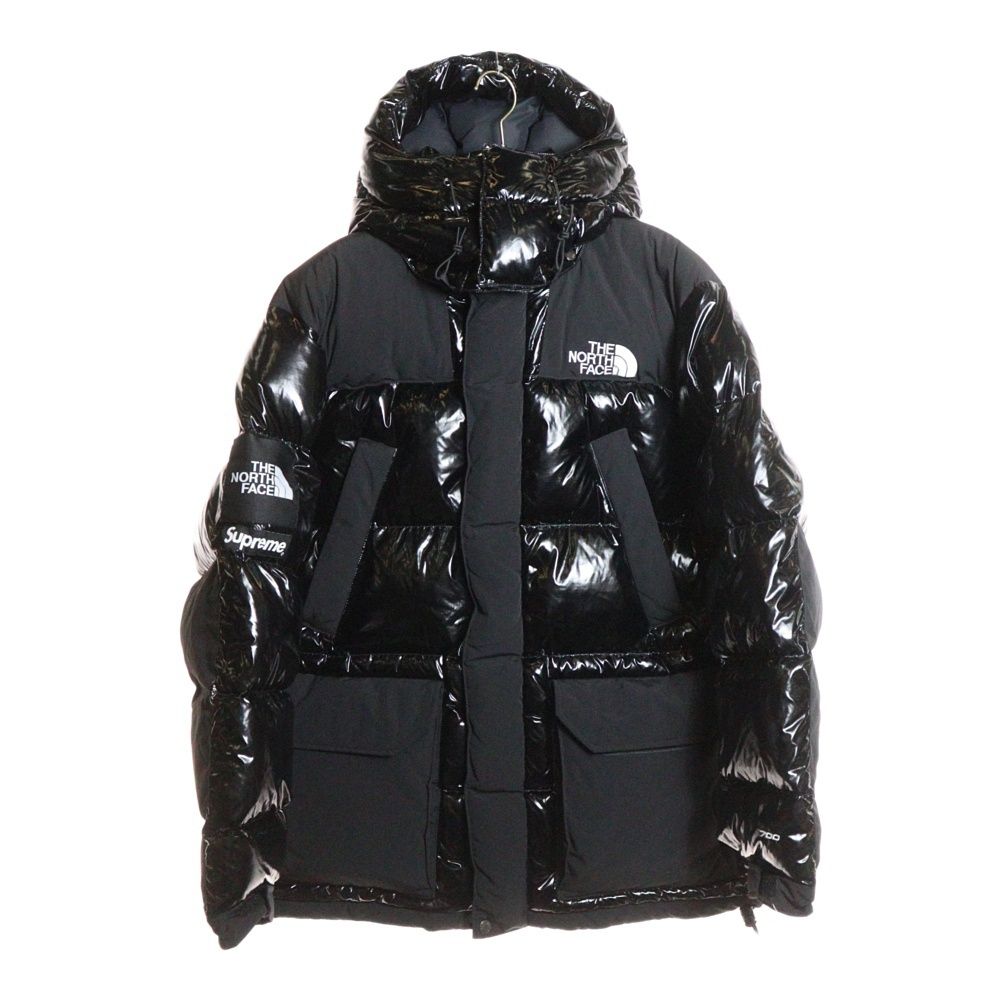 SUPREME シュプリーム 22 AW×THE NORTH FACE 700-Fill Down Parka ノースフェイス フーデッドダウンジャケット ブラック