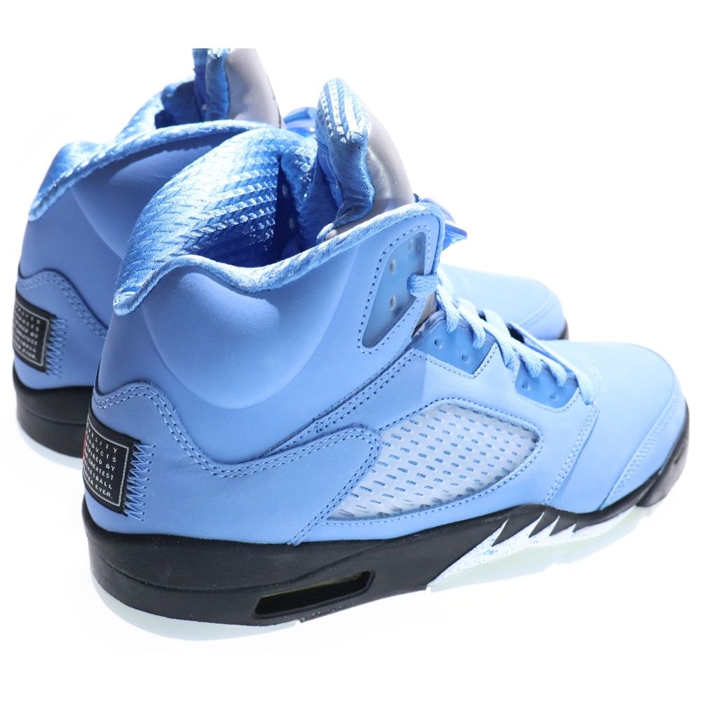 ハイカットスニーカー ブルー