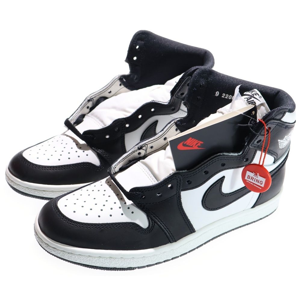 NIKE ナイキ AIR JORDAN 1 HIGH 85 BQ 4422-001 エアジョーダン1 ハイカットスニーカー ブラック|ホワイト US 9|27.0 cm