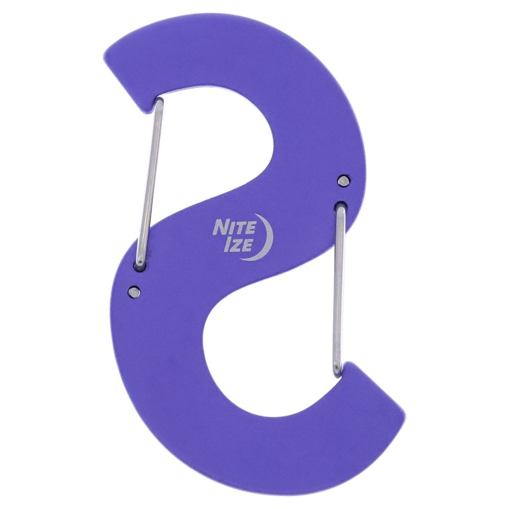 SUPREME シュプリーム 21 AW Nite Ize S Logo Keychain ナイト アイズ Sロゴ キーチェーン カラビナ パープル