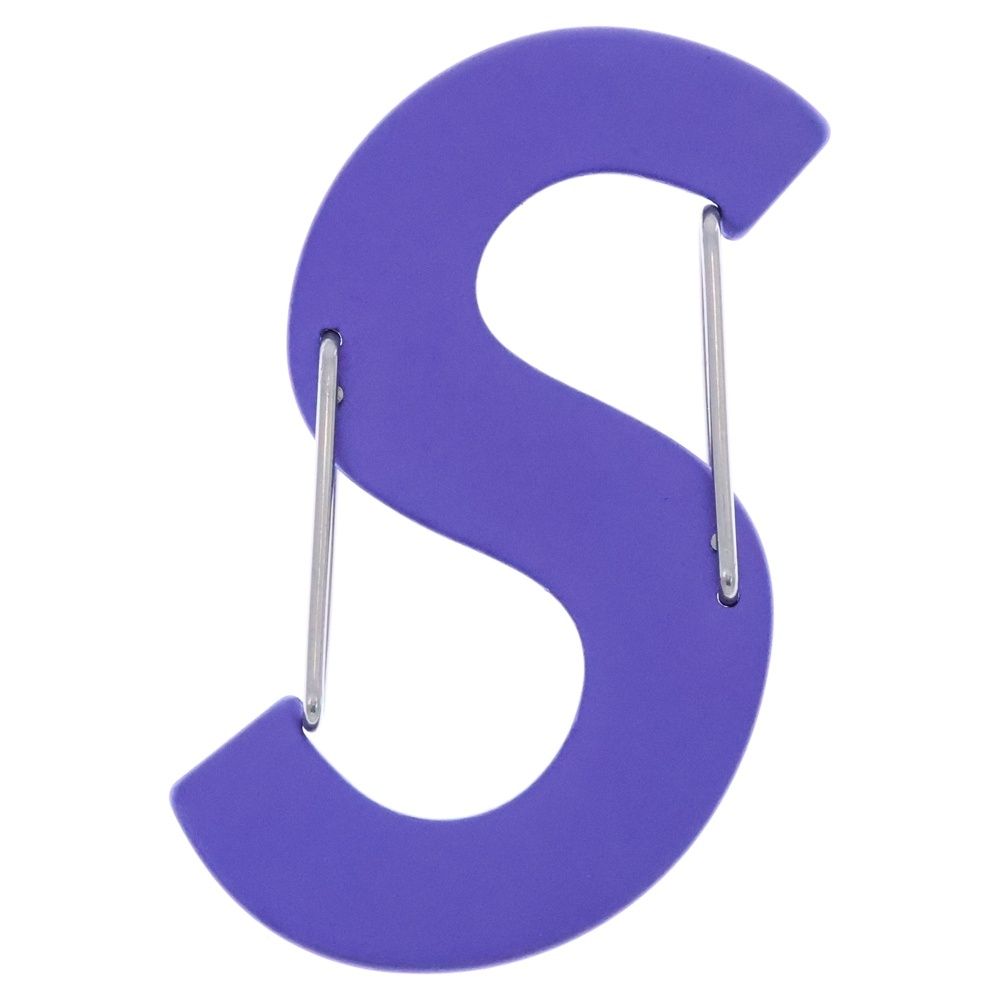 SUPREME シュプリーム 21 AW Nite Ize S Logo Keychain ナイト アイズ Sロゴ キーチェーン カラビナ パープル
