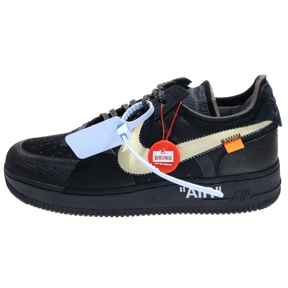 NIKE ナイキ ×OFF-WHITE THE 10 AIR FORCE 1 LOW オフホワイト ザテン エアフォース1 ローカットスニーカー ブラック US 10|28 cm AO 4606-001