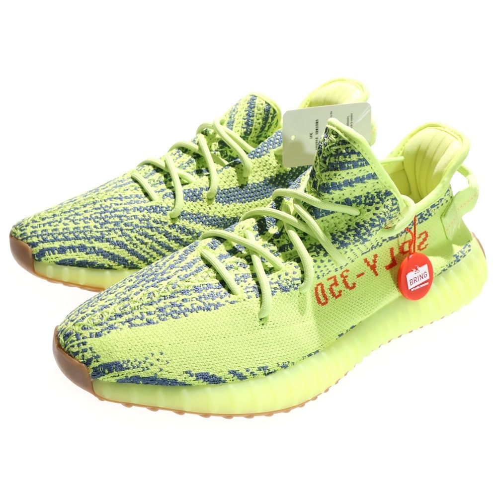 adidas アディダス YEEZY BOOST 350 V 2 イージーブースト セミフローズン ローカットスニーカー イエロー US 10|28 cm B 37572
