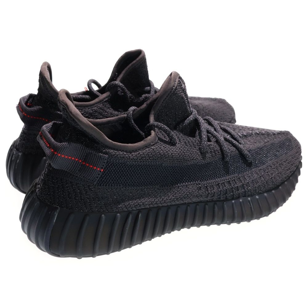  adidas アディダス YEEZY BOOST 350 V 2 BLACK イージーブースト リフレクティブ ローカットスニーカー ブラック US 10|28 cm FU 9007 スニーカー 靴
