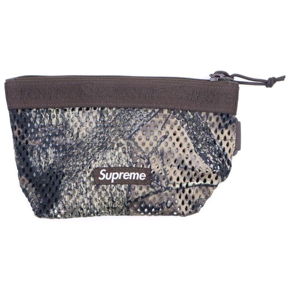 SUPREME (シュプリーム) 24SS Mesh Mini Pouch TrueTimber Kanati Camo