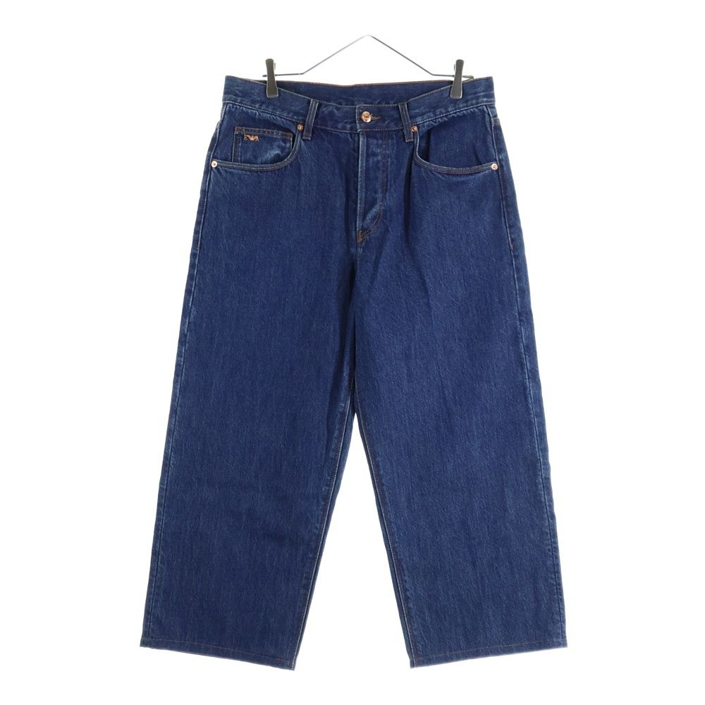 EMPORIO ARMANI エンポリオアルマーニ J 74 ルーズフィットデニムパンツ インディゴ 3 D 1