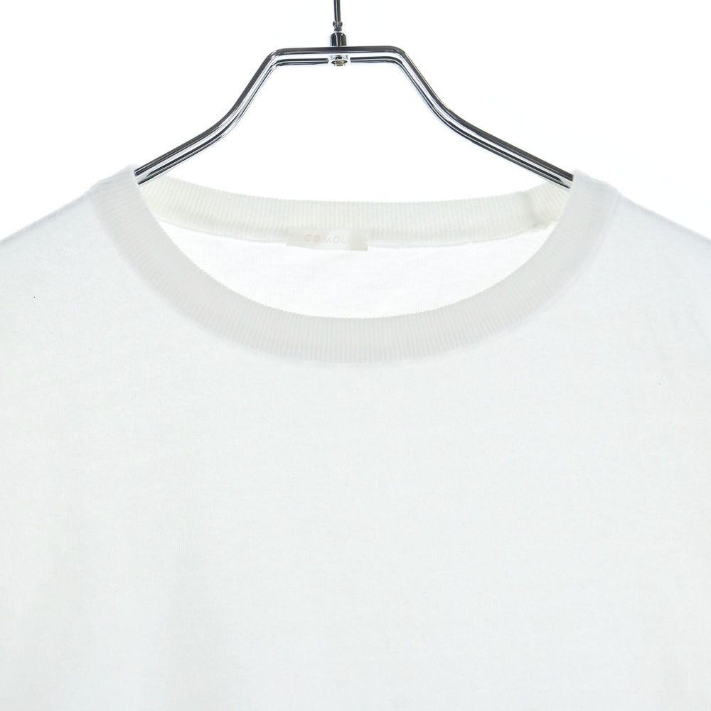COMOLI (コモリ) 24SS コットンクルーネックニット セーター ホワイト