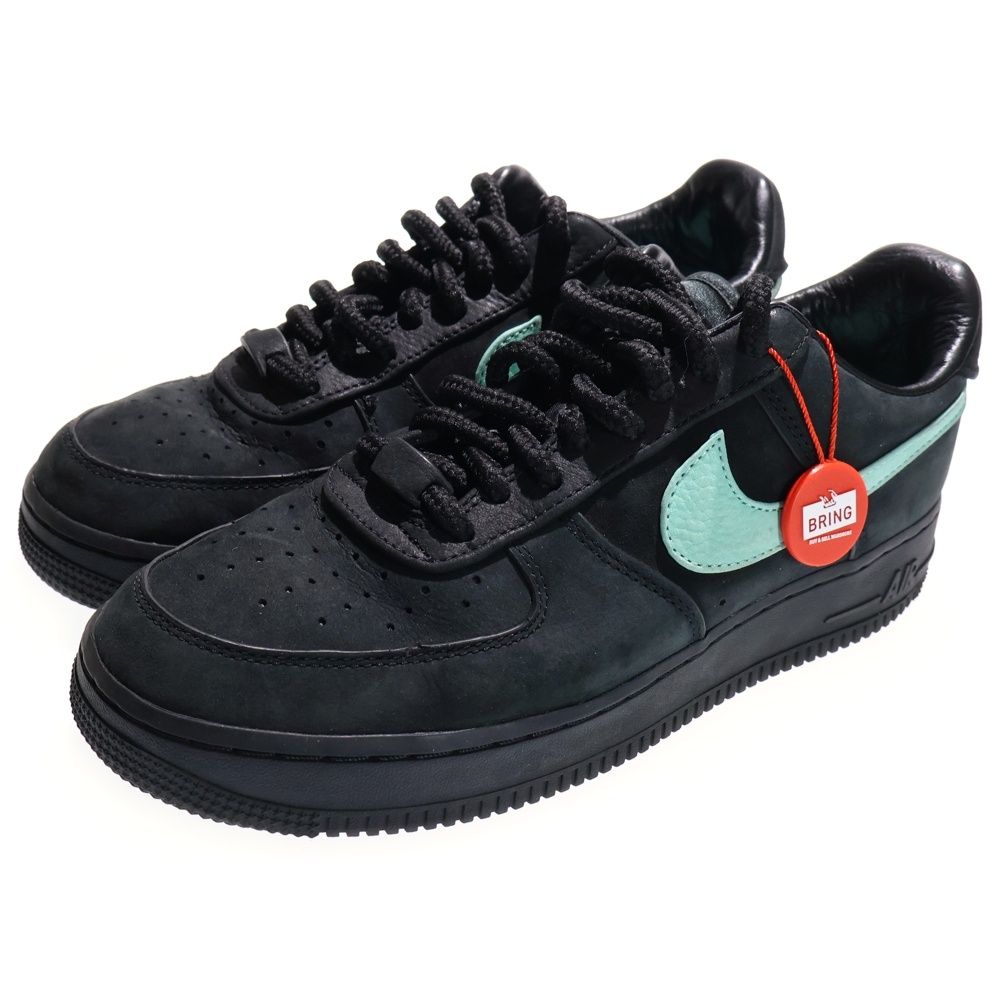 NIKE ナイキ AIR FORCE 1 LOW 1837 BLACK ティファニー エアフォース1 ローカットスニーカー ブラック DZ 1382-001 US 8.5 |26.5 cm