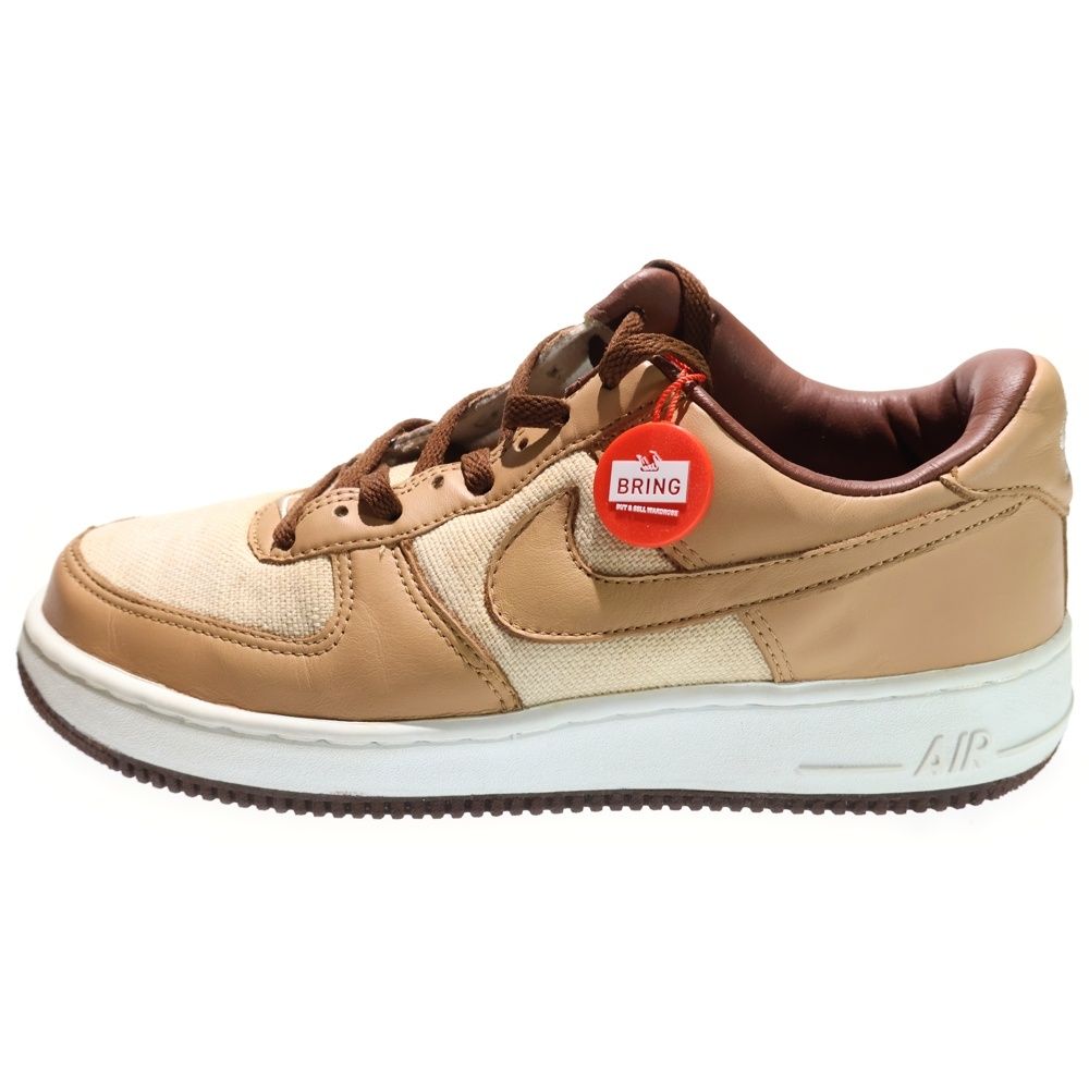NIKE ナイキ 観賞用2002年製 AIR FORCE 1 ACORN エアフォース エーコーン ローカットスニーカー ベージュ US 9.5|27.5 cm 624040-121