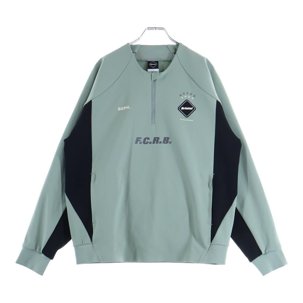 F.C.R.B. エフシーアールビー 25 AW PDK QUARTER-ZIP TOP FCRB-252018 ジップアップ トラック ジャケット ミントグリーン