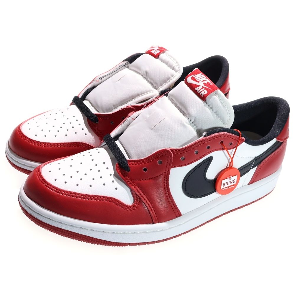 NIKE ナイキ AIR JORDAN 1 RETRO LOW OG CHICAGO HQ 6998-600 エアジョーダン レトロ シカゴ ローカットスニーカー ホワイト|レッド US 9|27.0 cm
