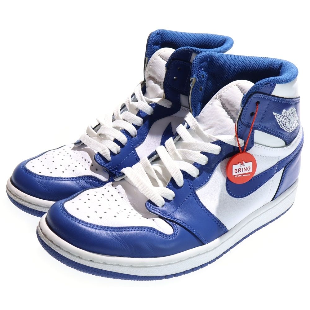 NIKE ナイキ AIR JORDAN 1 RETRO HIGH OG STORM BLUE 555088-127 エアジョーダン1 ストームブルー ハイカットスニーカー ブルー|ホワイト US 9|27.0 cm