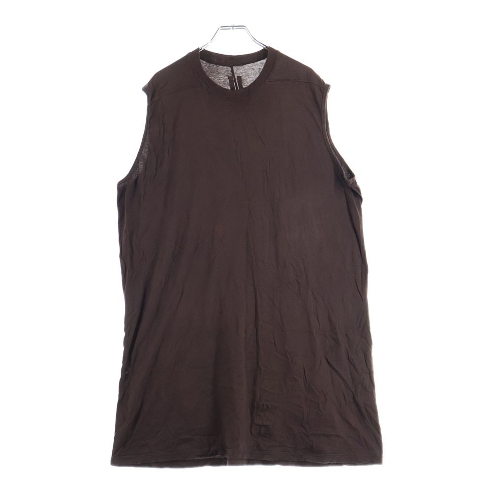 DRKSHDW ダークシャドウ クルーネック タンクトップ カットソー ブラウン