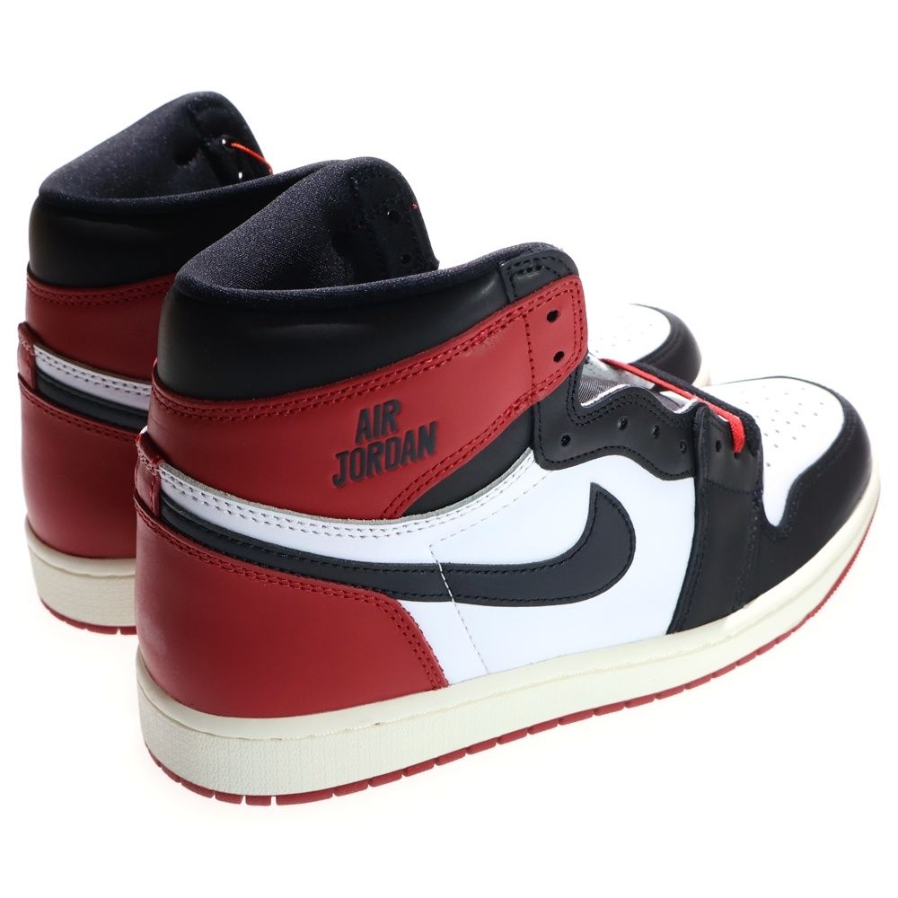  NIKE ナイキ AIR JORDAN 1 エアジョーダン レトロ ブラック トゥ ハイカットスニーカー レッド|ホワイト|ブラック US 10|28 cm DZ 5485-106 スニーカー 靴