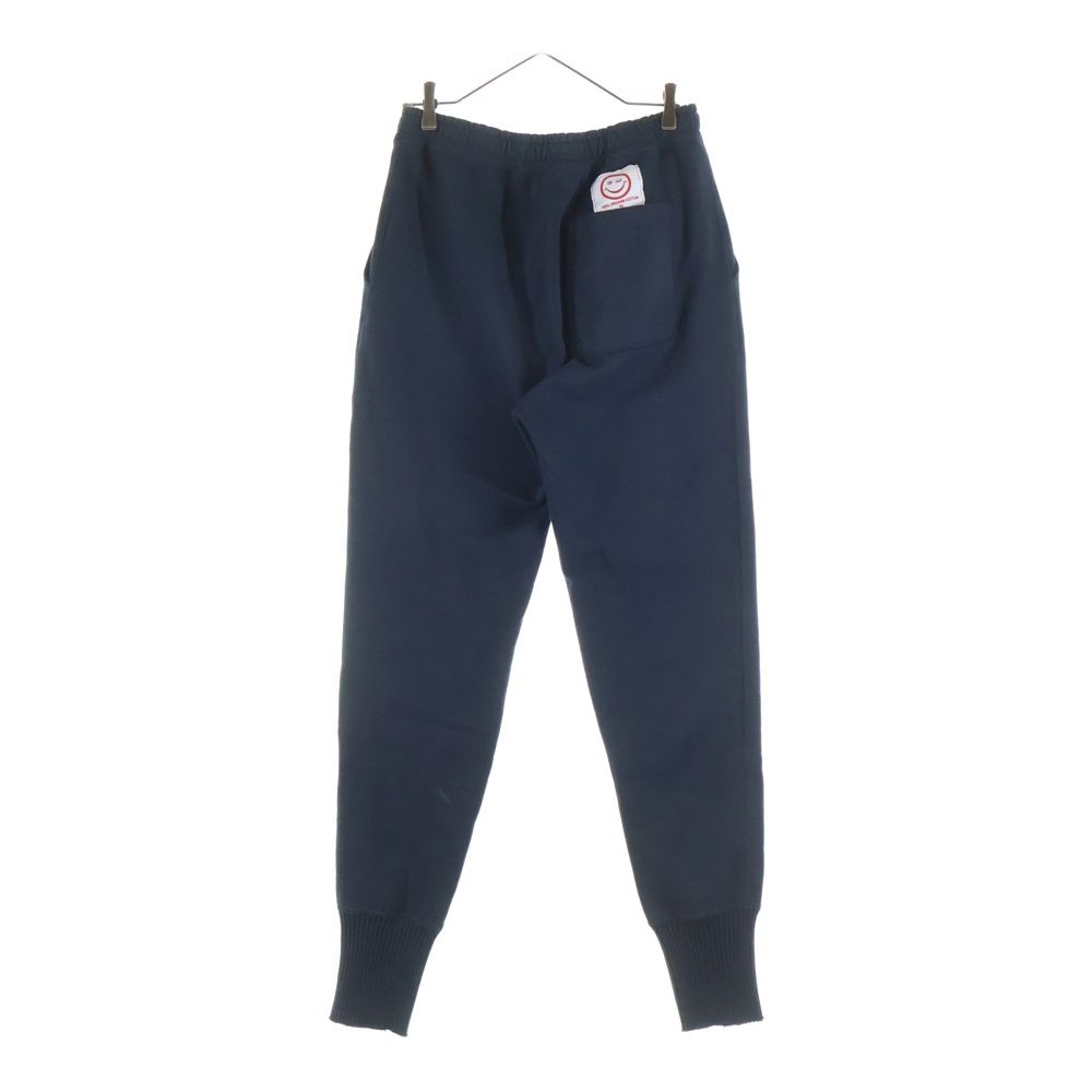 Perfect Ribs パーフェクトリブス HAPPY EXPLORE刺繍 スウェットパンツ ネイビー