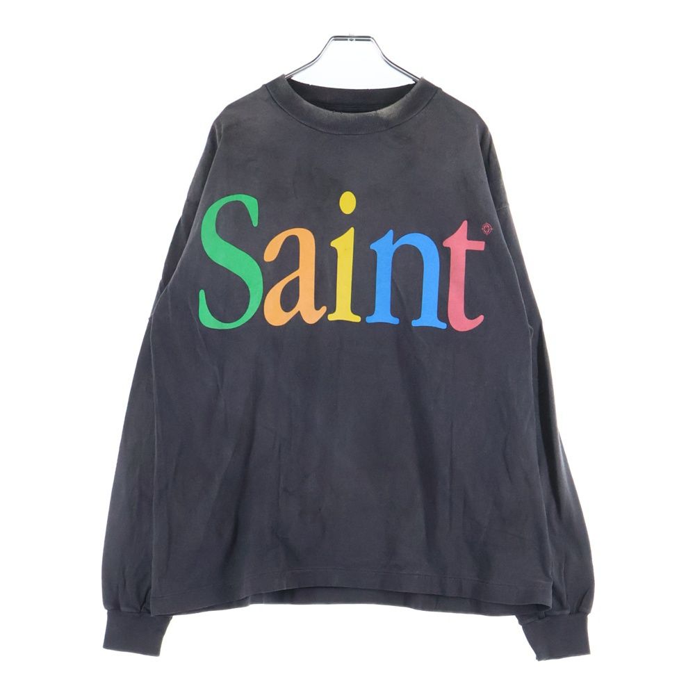 SAINT MICHAEL (セントマイケル) RAINBOW LS TEE SAINT レインボー
