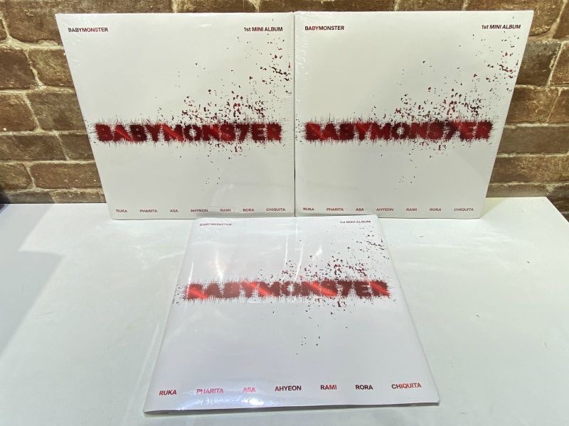 532m】未開封品 CD ベイビーモンスター ミニアルバム フォトブック 3