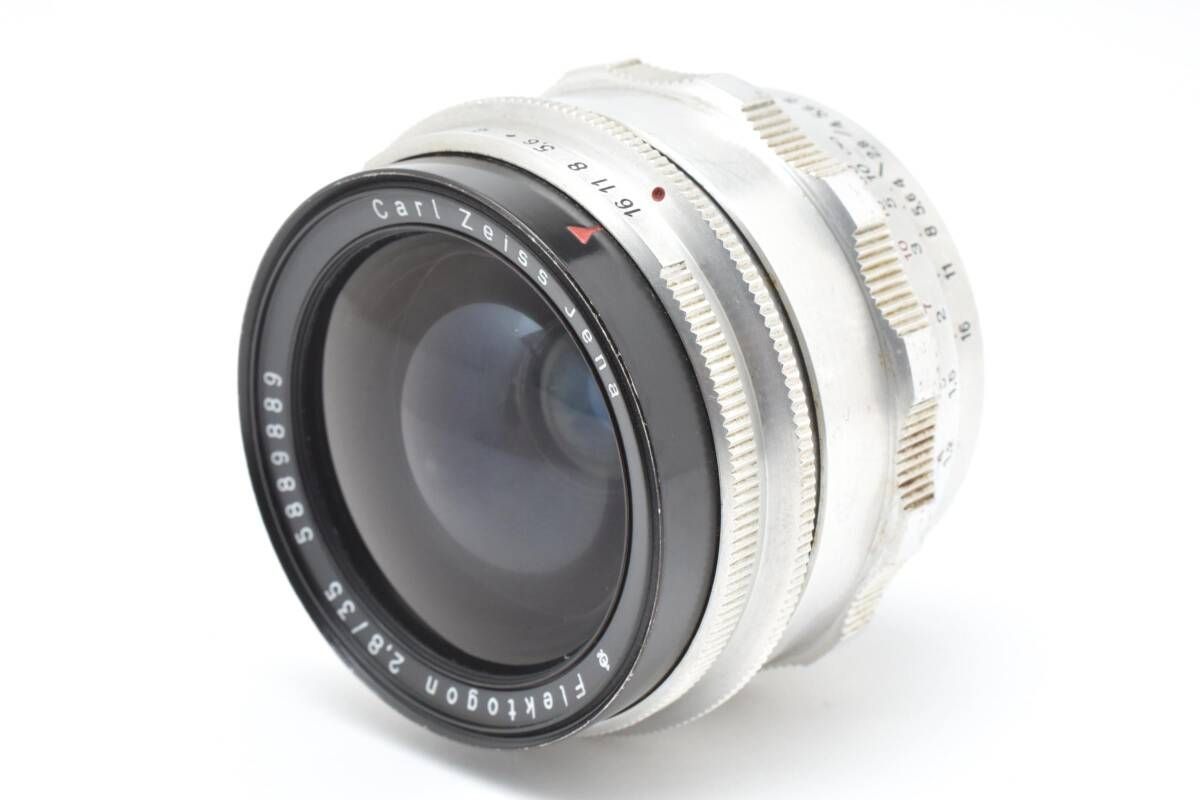 ☆カールツァイス Carl Zeiss Jena Flektogon 35mm F2.8 M42マウント