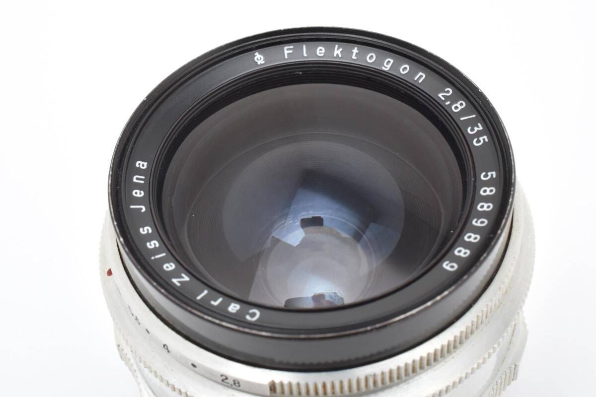 ☆カールツァイス Carl Zeiss Jena Flektogon 35mm F2.8 M42マウント