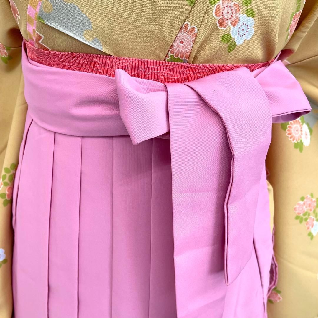  着物と帯 時流 L 2586◆ 卒業式袴 5点セット◆ セット Mサイズ 袴 着物 浴衣