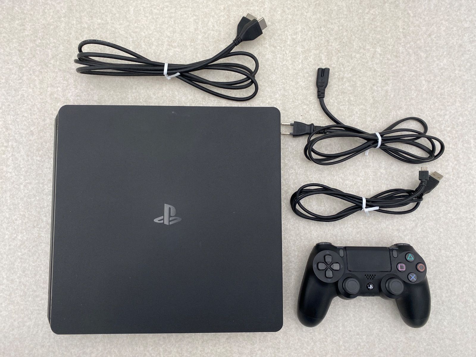 PlayStation 4 スリム 500 GB ジェット ブラック CUH 動作品
