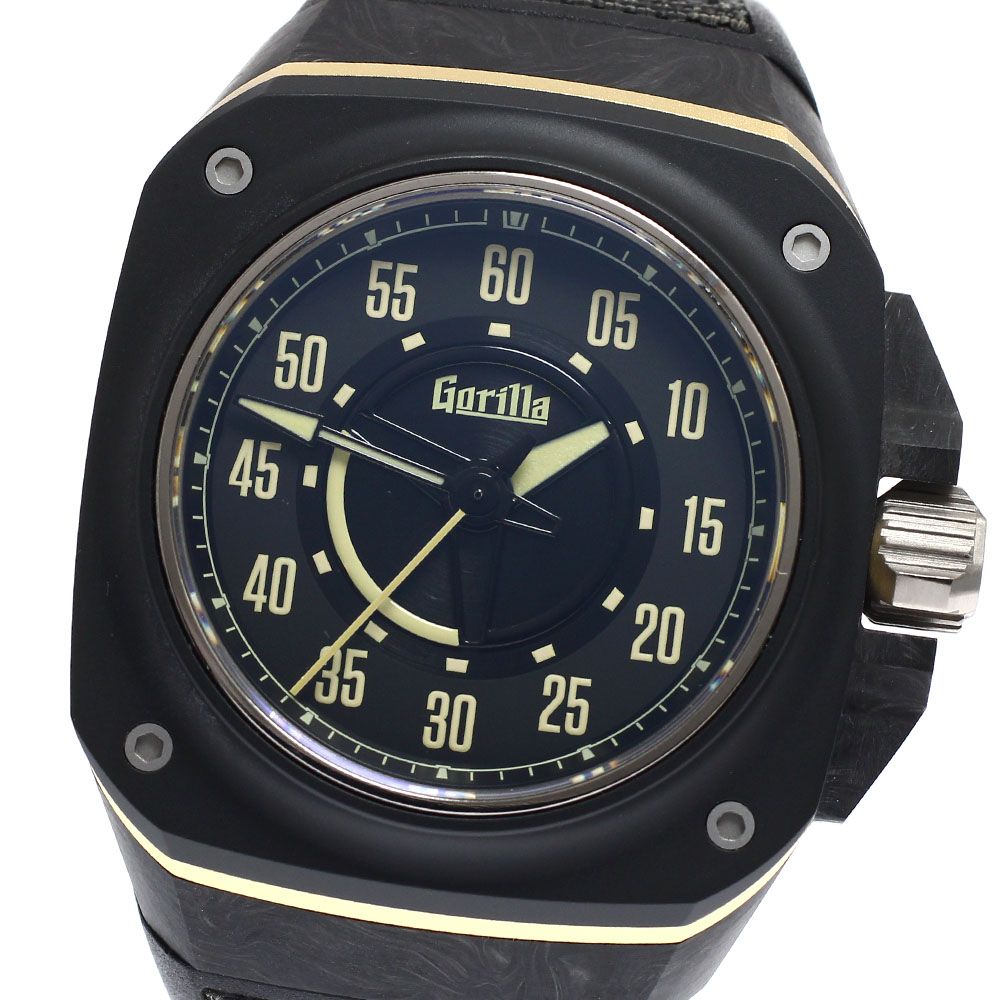ゴリラ Gorilla FBY 03.1 ファストバック ファントム ブラック 自動巻き メンズ _932316