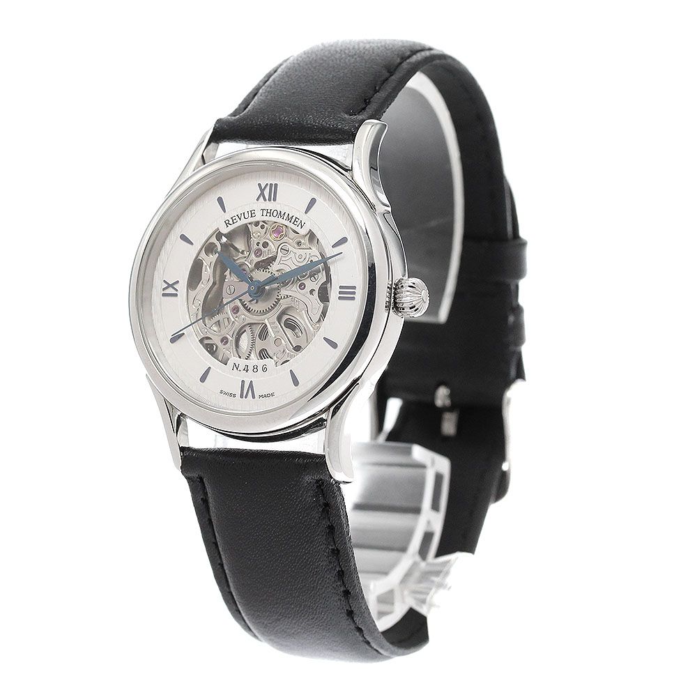 レビュートーメン REVUE THOMMEN 12001.2 スケルトン 自動巻き レディース _934635