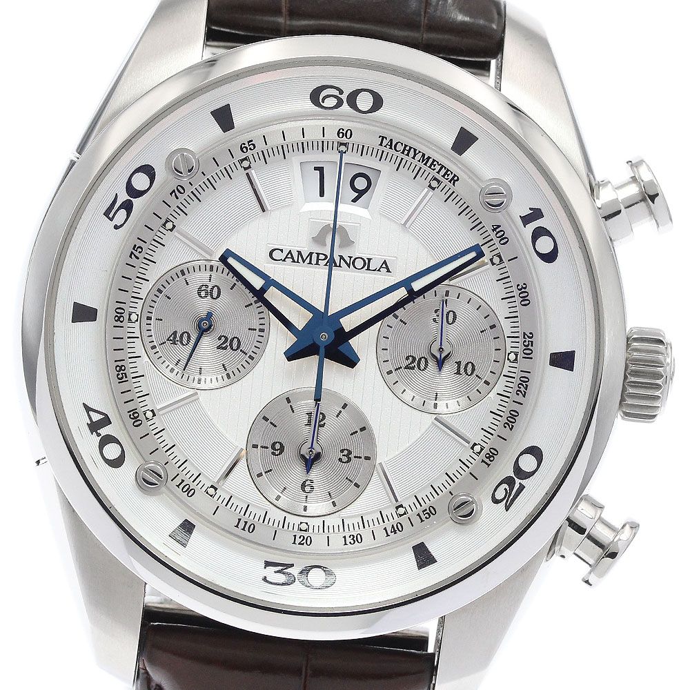 シチズン CITIZEN NZ 1001-09 A|Y 150-T 022103 カンパノラ メカニカル クロノグラフ デイト 自動巻き メンズ _931056