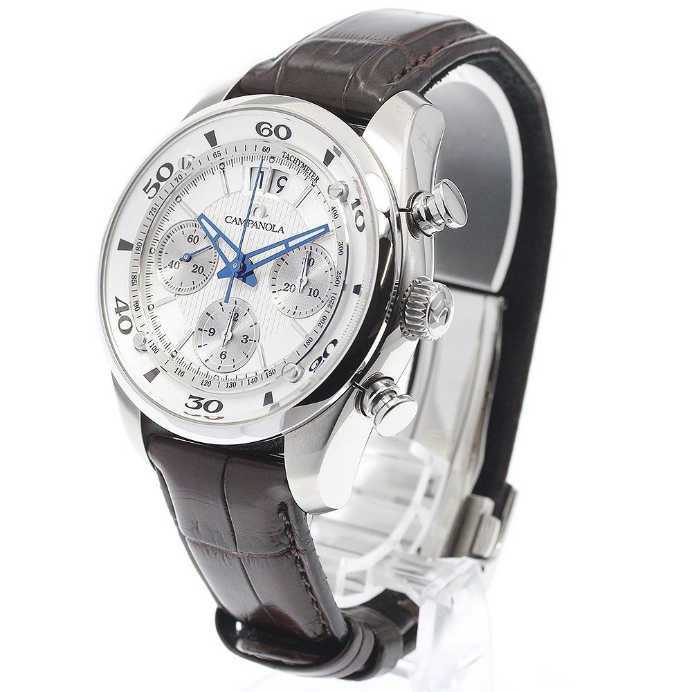 シチズン CITIZEN NZ 1001-09 A|Y 150-T 022103 カンパノラ メカニカル クロノグラフ デイト 自動巻き メンズ _931056