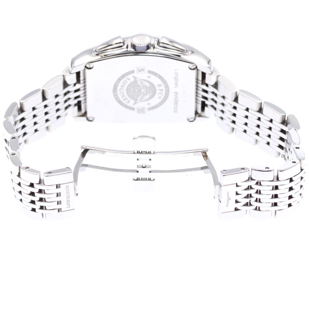  ロンジン LONGINES L2 643 4 エヴィデンツァ クロノグラフ デイト 自動巻き メンズ 保証書付き_919197 アメカジ 自動巻き時計 腕時計(アナログ)