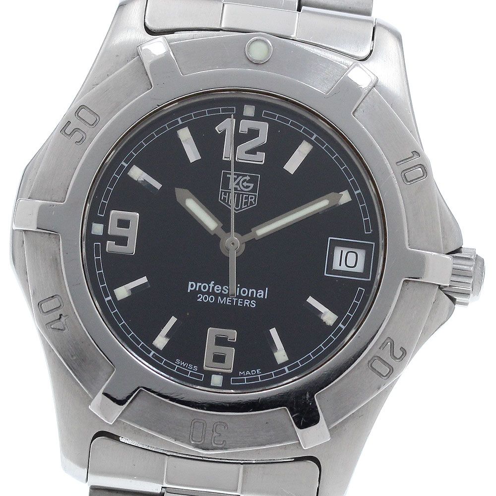 タグホイヤー TAG HEUER WN 1110 2000 エクスクルーシブ デイト クォーツ メンズ _922918