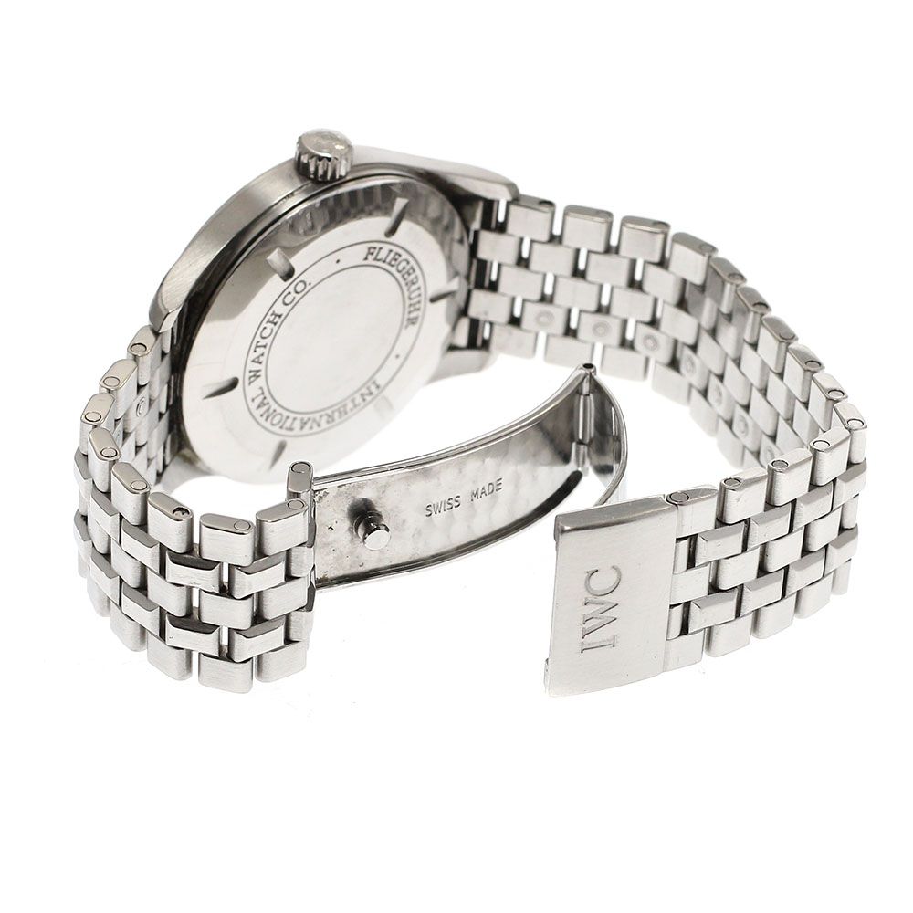  IWC IWC SCHAFFHAUSEN IW325505 パイロットウォッチ スピットファイヤー マークXVI デイト 自動巻き メンズ _933683 洗濯機対応 自動巻き時計 腕時計(アナログ)