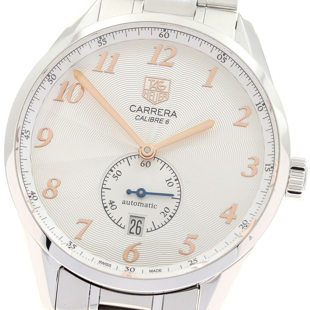 タグホイヤー TAG HEUER WAS 2112 カレラ ヘリテージ キャリバー6 自動巻き メンズ _919250