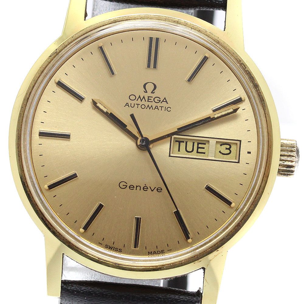オメガ OMEGA 166.0117 ジュネーブ デイデイト cal.1022 自動巻き メンズ _932770