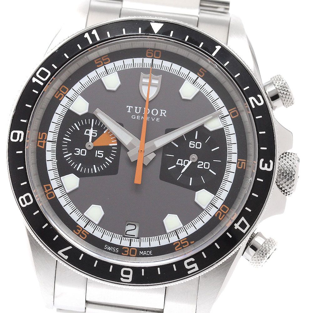 チュードル TUDOR 70330 ヘリテージ クロノ デイト 自動巻き メンズ _935222