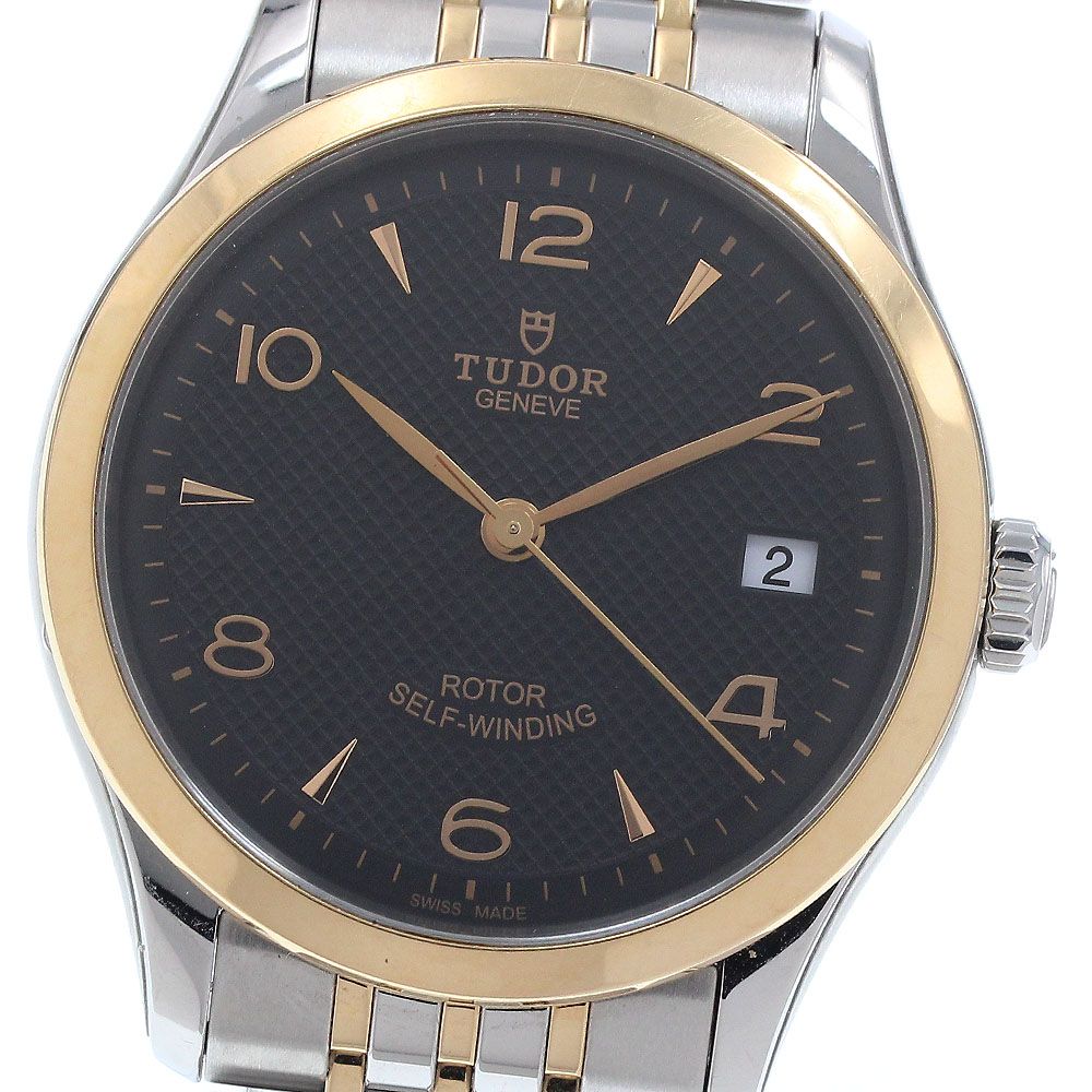 チュードル TUDOR 91451 1926 デイト 自動巻き メンズ 保証書付き_934286