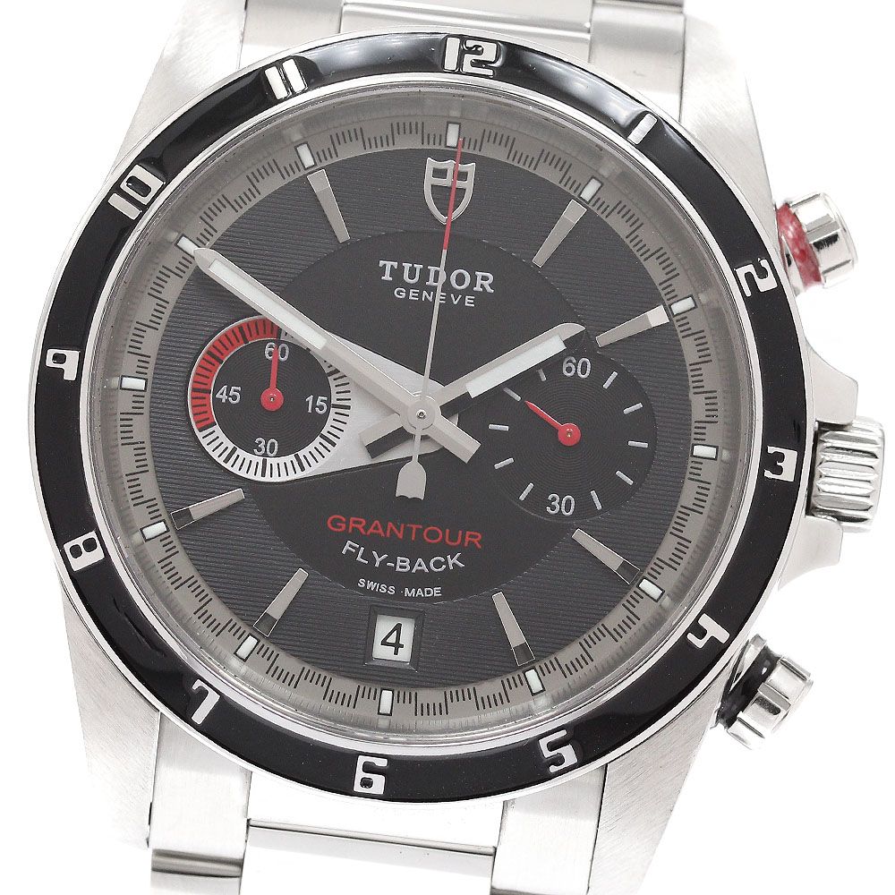 チュードル TUDOR 20550 グランツアー クロノ フライバック デイト 自動巻き メンズ _935275