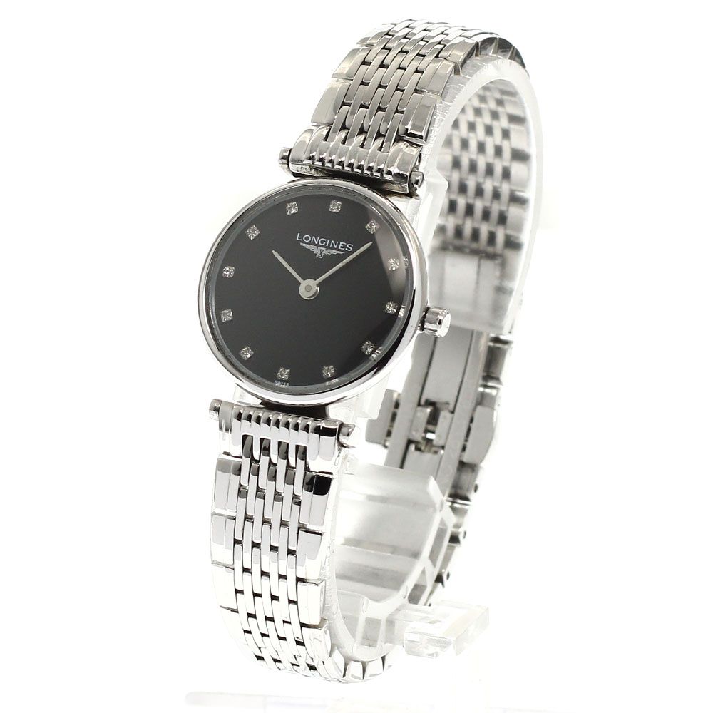 ロンジン L 4.635.8 グランドクラシック 12 Pダイヤ クォーツ レディース _933782