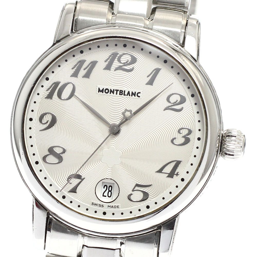 モンブラン 7042 マイスターシュティック デイト クォーツ メンズ _922775