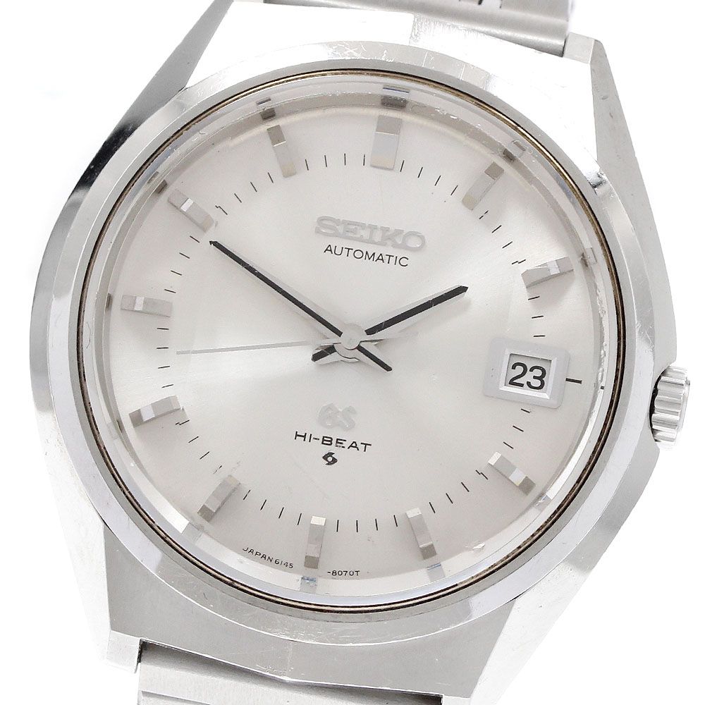 セイコー SEIKO 6145-8050 グランドセイコー デイト 自動巻き メンズ _930678