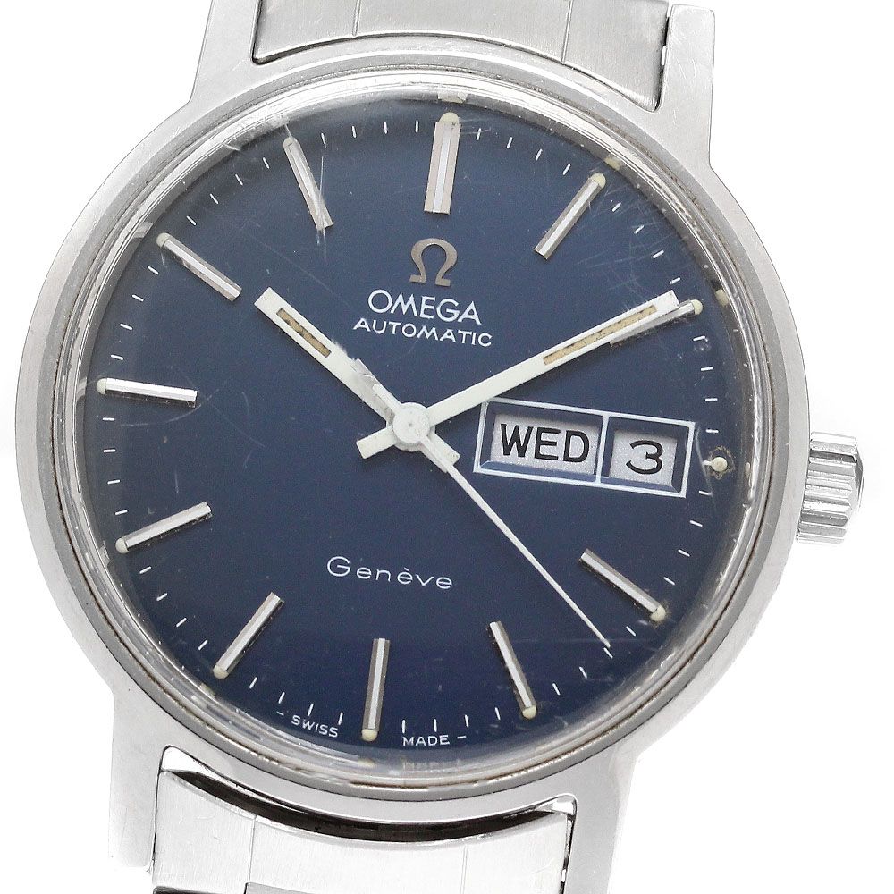 オメガ OMEGA 166 0117 ジュネーブ デイデイト Cal 1022 自動巻き メンズ _920536