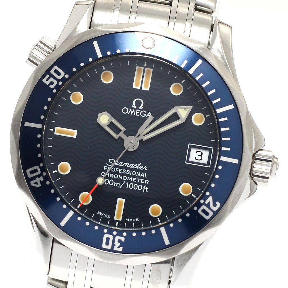 オメガ OMEGA 2551.80 シーマスター300 デイト 自動巻き ボーイズ _932530