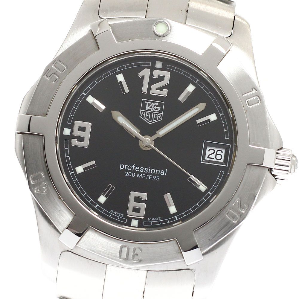 タグホイヤー TAG HEUER WN 1110 2000 エクスクルーシブ デイト クォーツ メンズ _923660