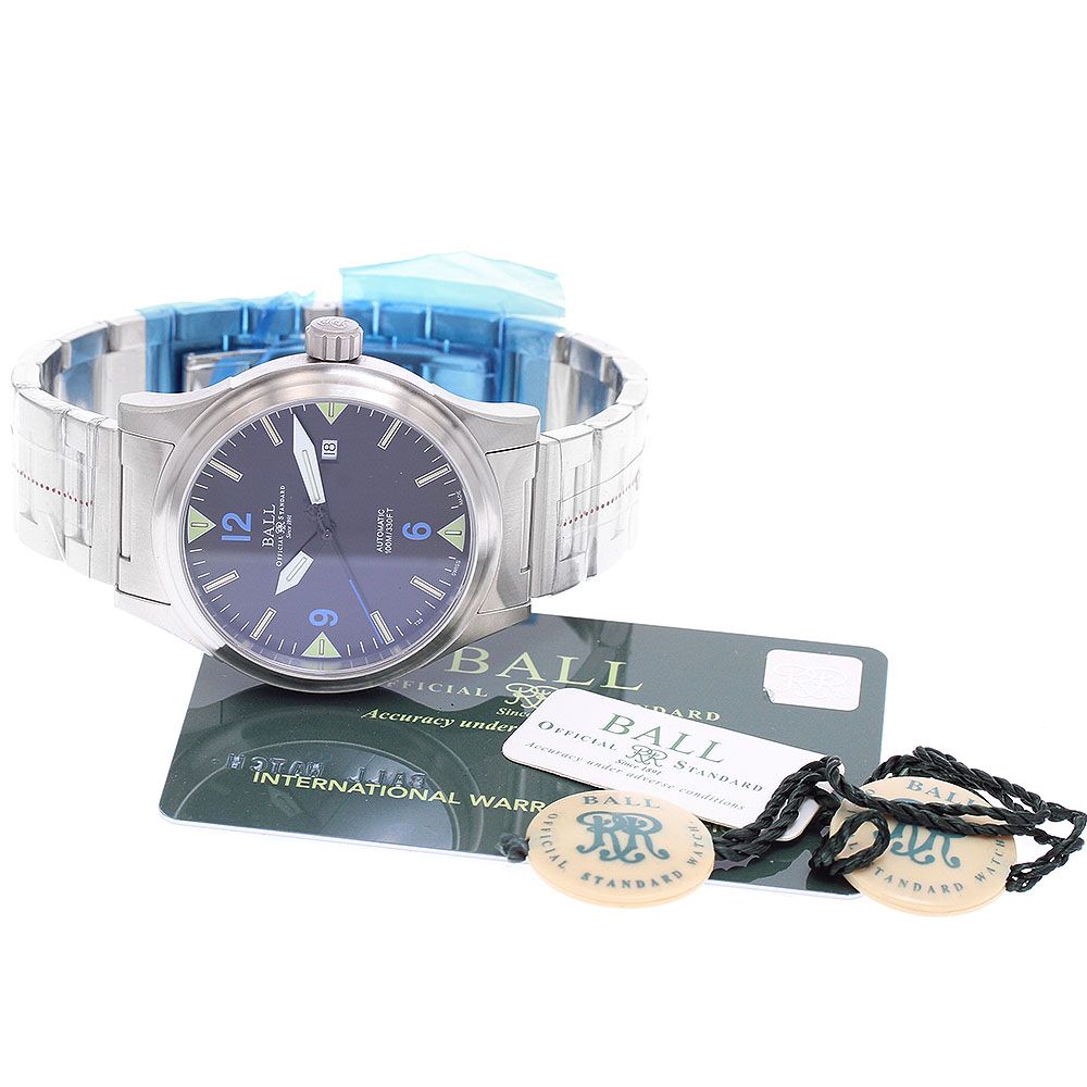 ボールウォッチ NM 2090 C-SJ-BKBE ストークマンⅡ デイト 自動巻き メンズ ♥品 内箱 保証書付き_935391