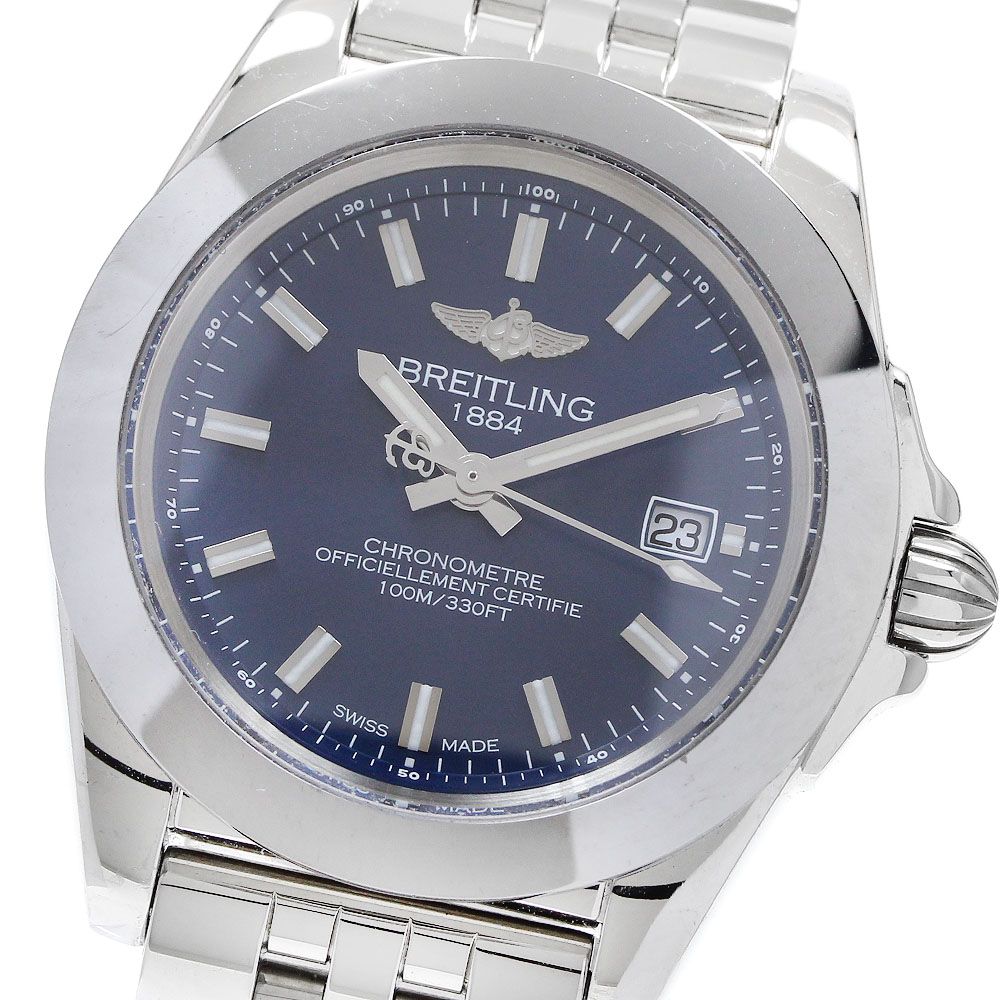 ブライトリング W 71330 ギャラクティック デイト クォーツ レディース _934197