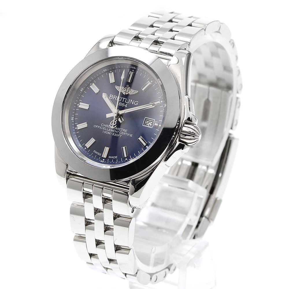 ブライトリング W 71330 ギャラクティック デイト クォーツ レディース _934197