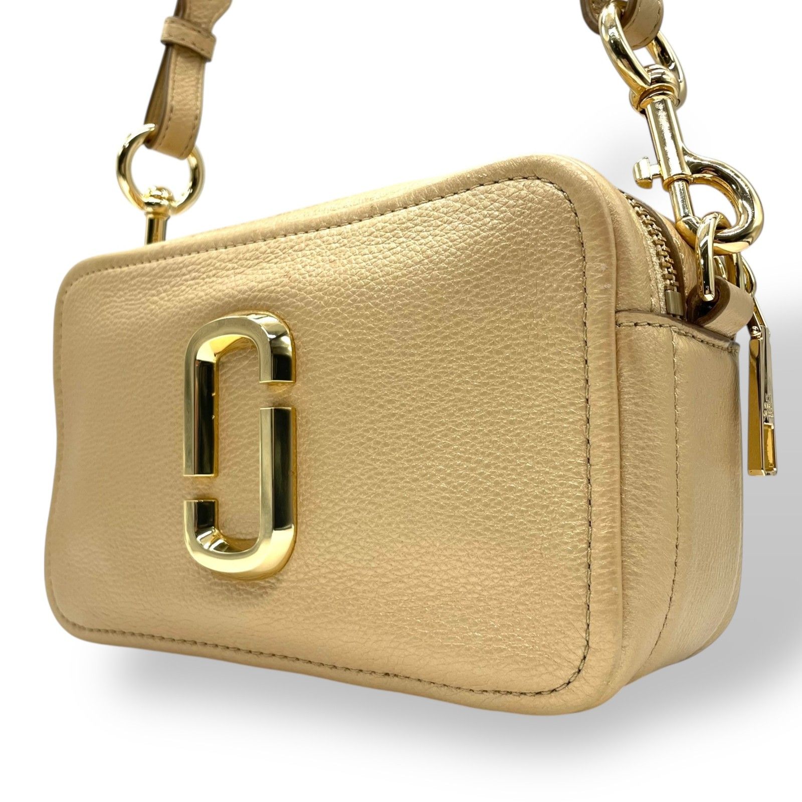 未使用級】 極 美品 MARC JACOBS マークジェイコブス スナップショット 
